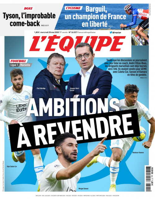 L'ÉQUIPE - MARDI / VENDREDI
