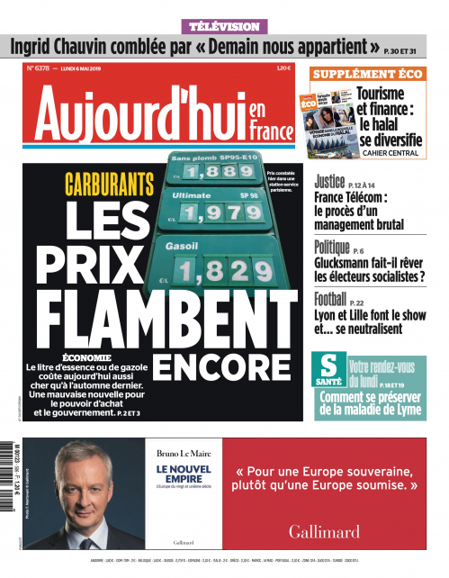 AUJOURD'HUI EN FRANCE