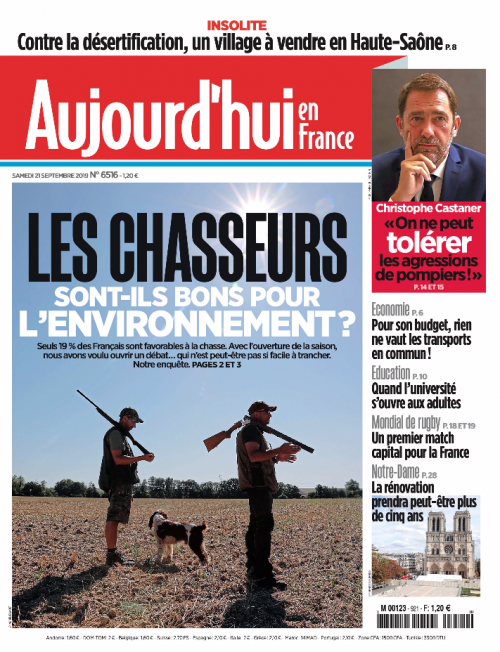 AUJOURD'HUI EN FRANCE
