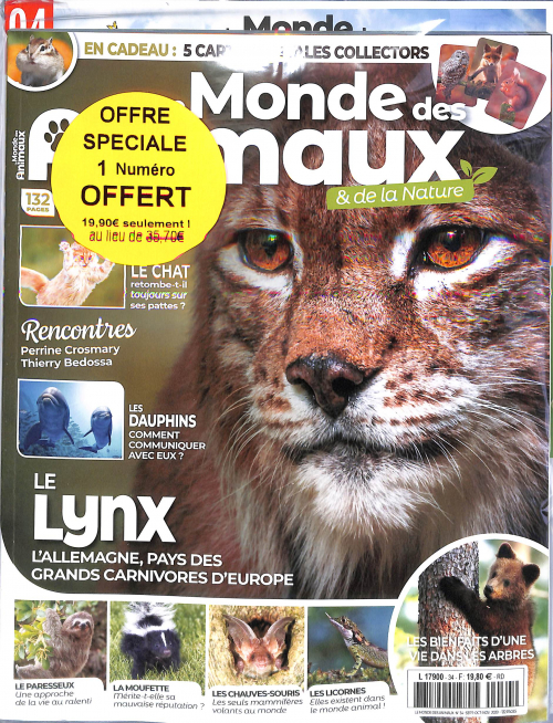 LE MONDE DES ANIMAUX - OFFRE COUPLÉE