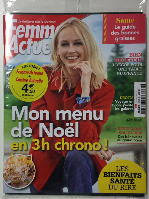 FEMME ACTUELLE + CUISINE ACTUELLE