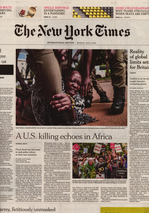INTERNATIONAL THE NEW YORK TIMES (EX- INTERNATIONAL HERALD TRIBUNE)