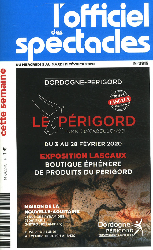 L'OFFICIEL DES SPECTACLES