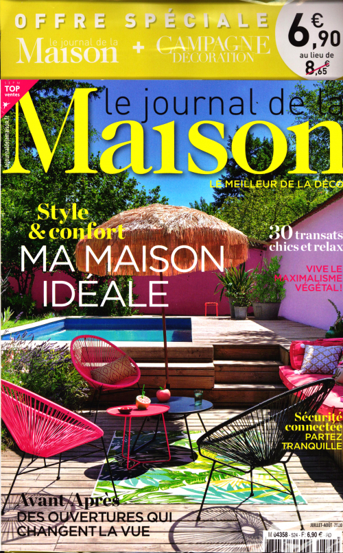 LE JOURNAL DE LA MAISON + CAMPAGNE DECORATION
