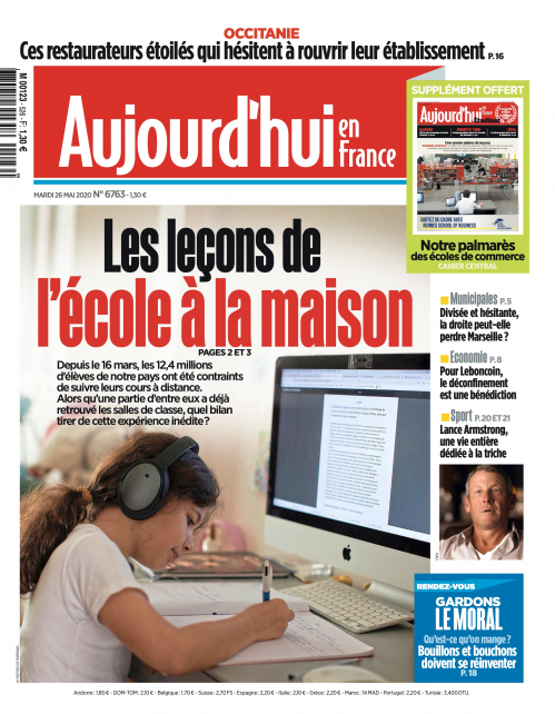 AUJOURD'HUI EN FRANCE