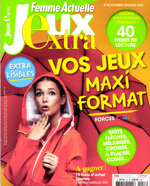 FEMME ACTUELLE JEUX EXTRA