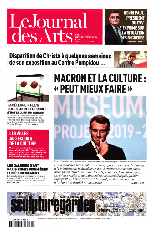 LE JOURNAL DES ARTS