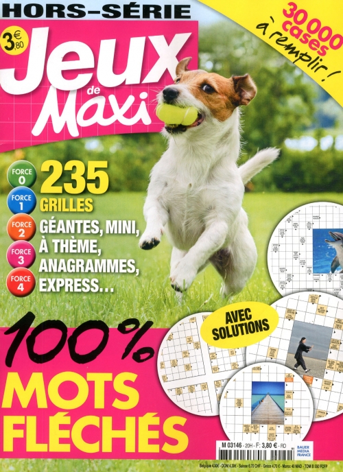 LES JEUX DE MAXI HS 100% MOTS FLÉCHÉS