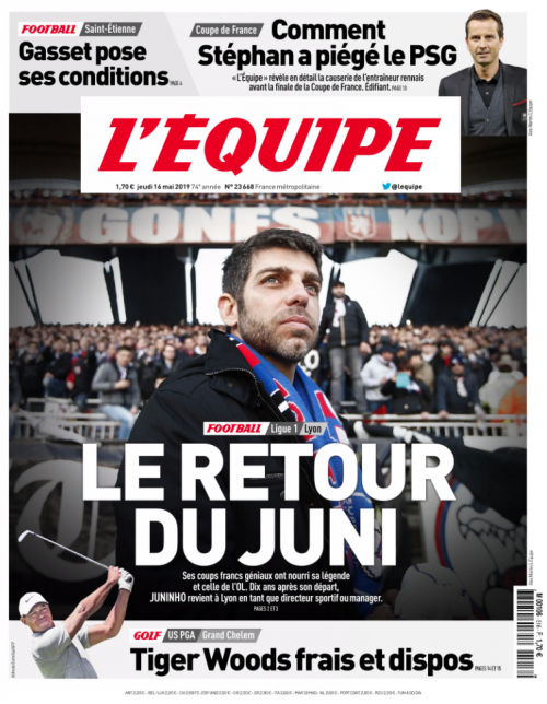 L'ÉQUIPE - MARDI / VENDREDI