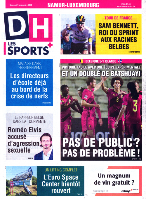 DH LES SPORTS - LA DERNIÈRE HEURE LES SPORTS (BEL)