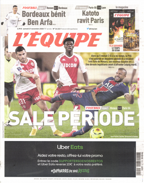 L'ÉQUIPE - WEEK-END (SAMEDI)