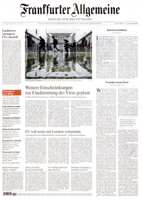 FRANKFURTER ALLGEMEINE (DEU) SEMAINE