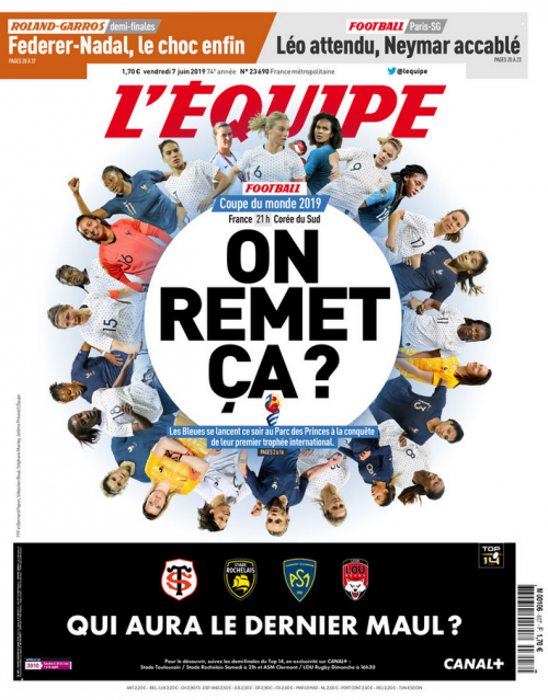 L'ÉQUIPE - MARDI / VENDREDI