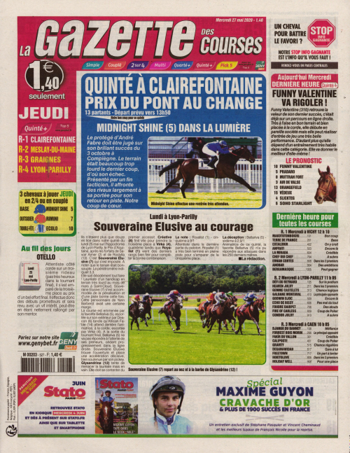LA GAZETTE DES COURSES
