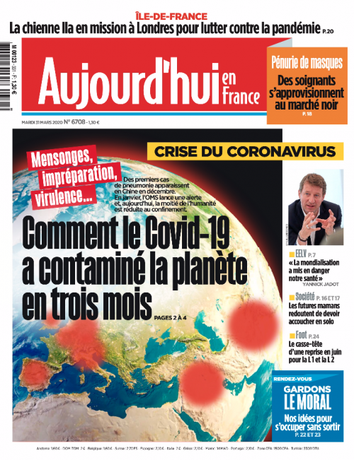 AUJOURD'HUI EN FRANCE