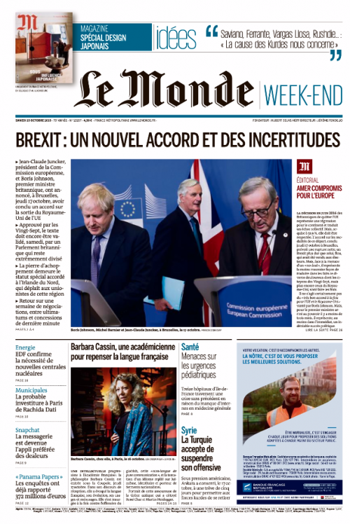 LE MONDE - WEEK END