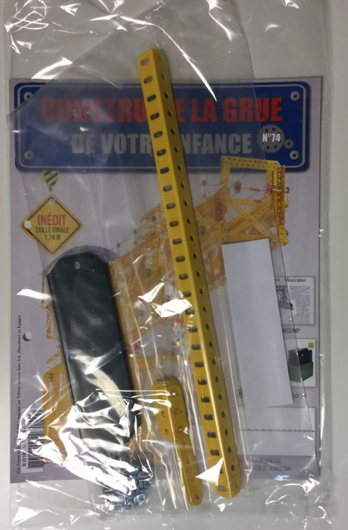 EY. CONSTRUISEZ LA GRUE MECCANO