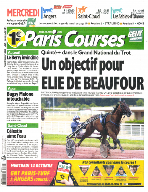 PARIS COURSES - QUOTIDIEN