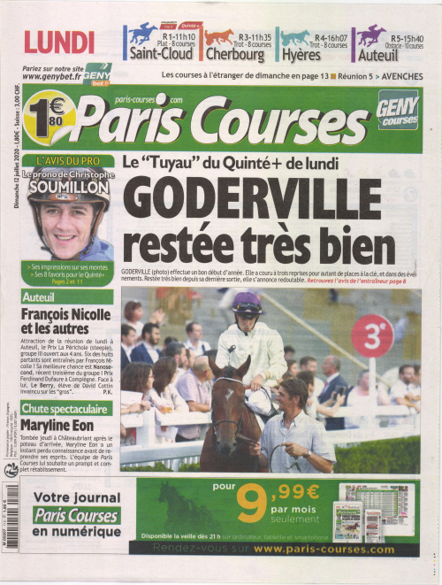 PARIS COURSES - QUOTIDIEN