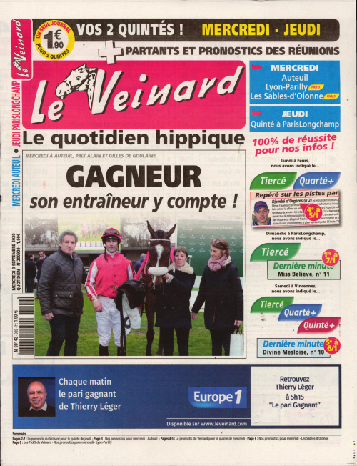 LE VEINARD QUOTIDIEN