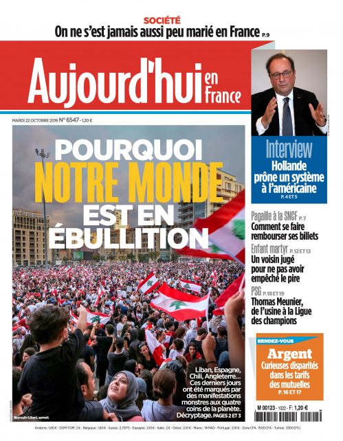 AUJOURD'HUI EN FRANCE