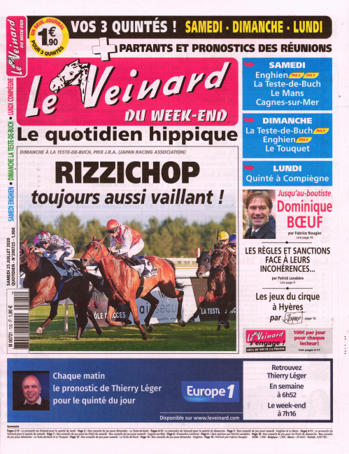 LE VEINARD DU WEEK-END