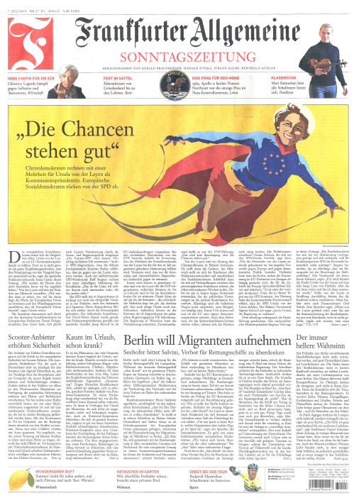 FRANKFURTER ALLGEMEINE (DEU) DIMANCHE
