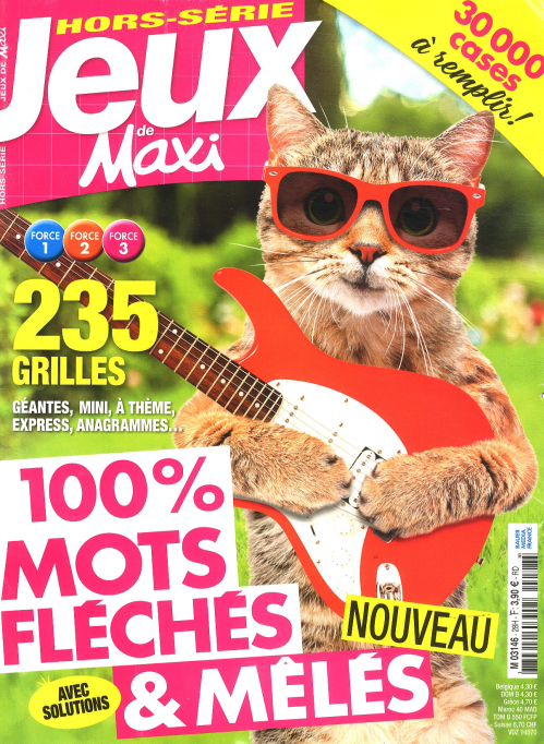 LES JEUX DE MAXI HS 100% MOTS FLÉCHÉS
