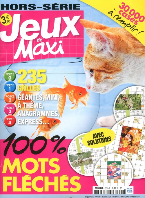 LES JEUX DE MAXI HS 100% MOTS FLÉCHÉS