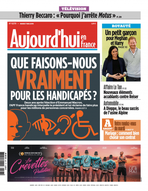 AUJOURD'HUI EN FRANCE