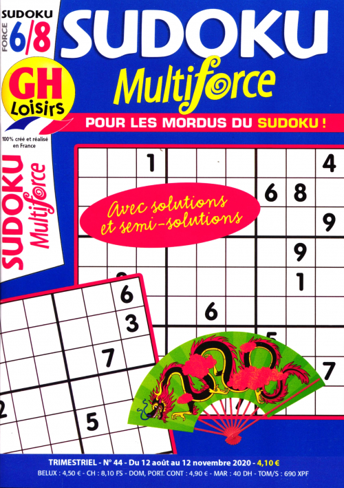 GH SUDOKU MULTIFORCE