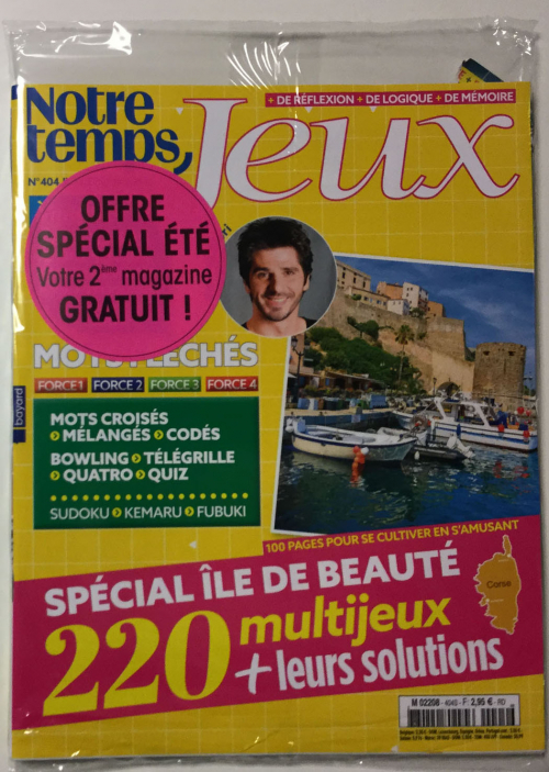 NOTRE TEMPS JEUX