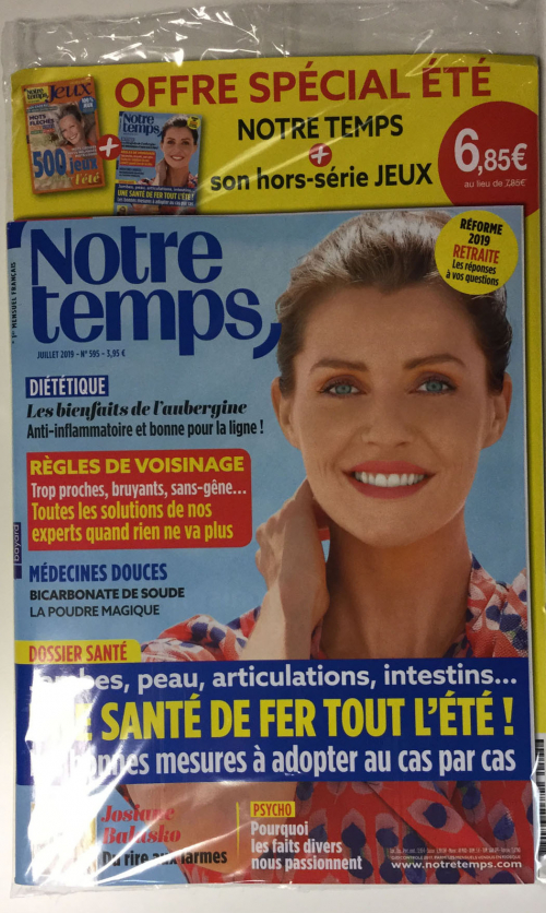 NOTRE TEMPS PLUS