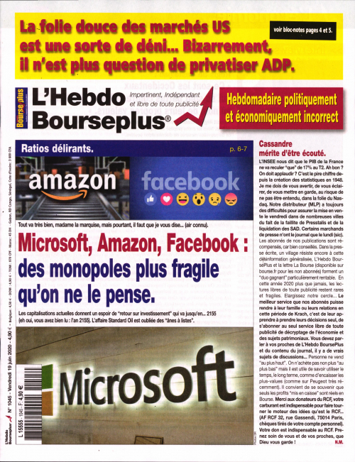 L'HEBDO BOURSE PLUS