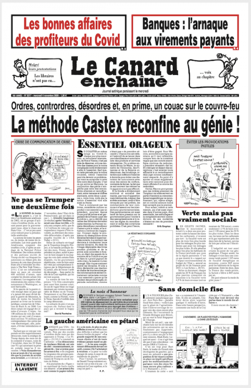 LE CANARD ENCHAÎNÉ