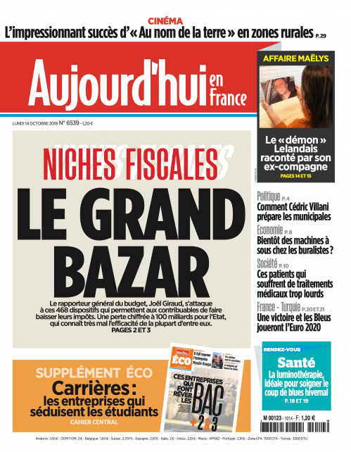 AUJOURD'HUI EN FRANCE