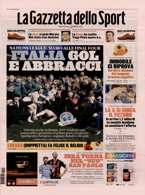 LA GAZZETTA DELLO SPORT (ITA)