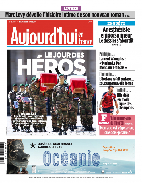 AUJOURD'HUI EN FRANCE