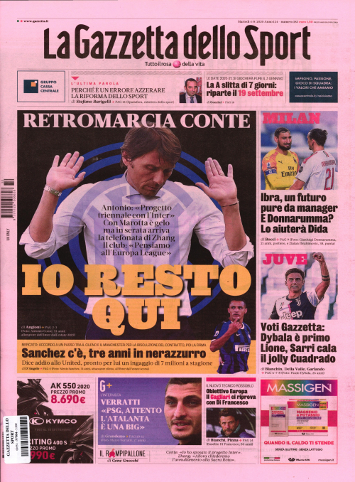LA GAZZETTA DELLO SPORT (ITA)