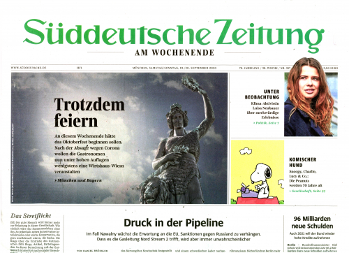 SÜDDEUTSCHE ZEITUNG (DEU) SAMEDI