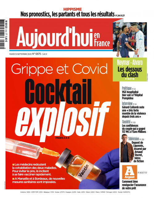 AUJOURD'HUI EN FRANCE