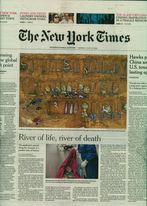 INTERNATIONAL THE NEW YORK TIMES (EX- INTERNATIONAL HERALD TRIBUNE)