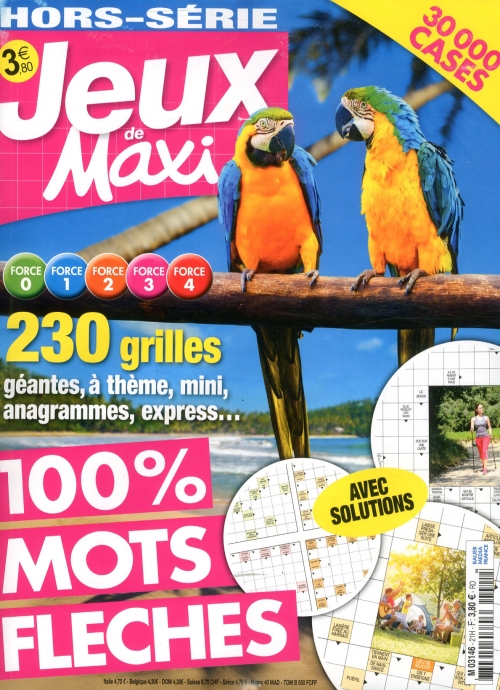 LES JEUX DE MAXI HS 100% MOTS FLÉCHÉS