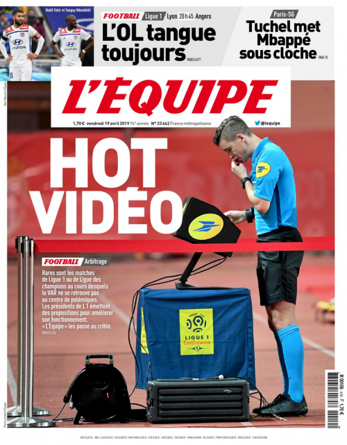 L'ÉQUIPE - MARDI / VENDREDI