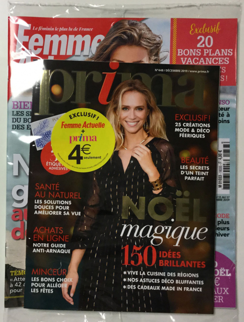 FEMME ACTUELLE + PRIMA POCHE