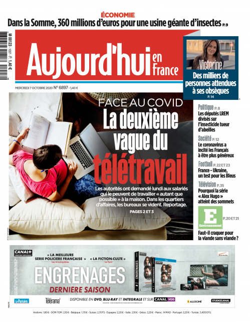 AUJOURD'HUI EN FRANCE