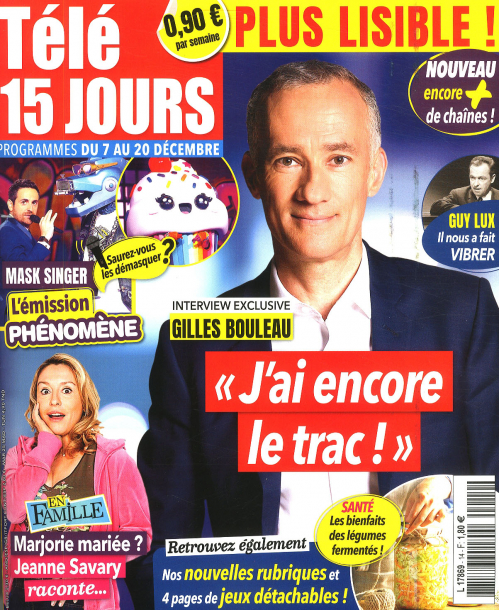 TÉLÉ 15 JOURS (EX: TV 15 JOURS)