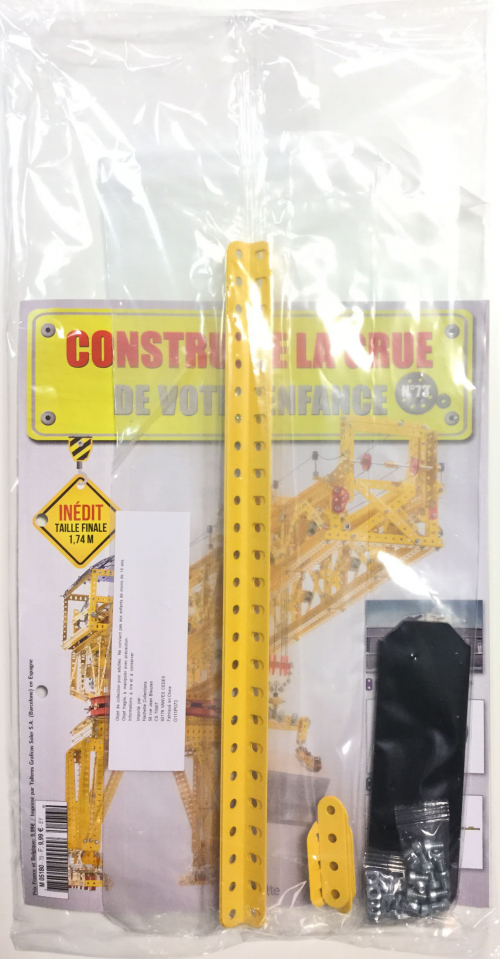 EY. CONSTRUISEZ LA GRUE MECCANO