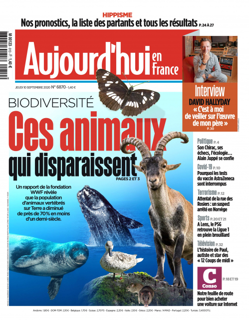 AUJOURD'HUI EN FRANCE