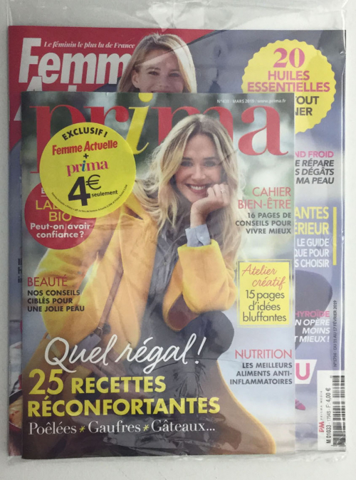 FEMME ACTUELLE + PRIMA POCHE